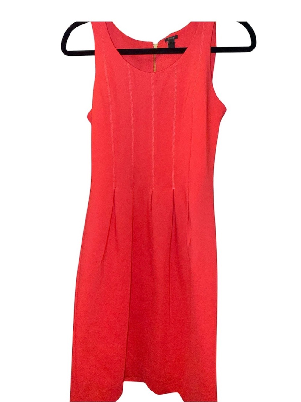 J.Crew Women's Red Sleeveless A-Line Dress Size 0